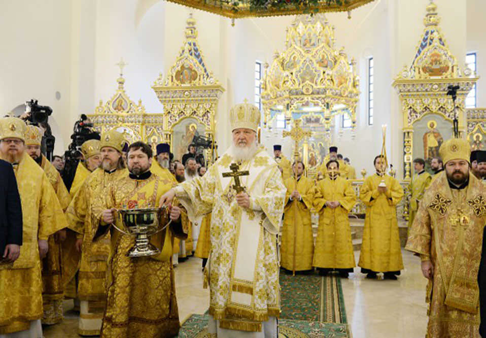 Освящение храма святого благоверного князя Александра Невского