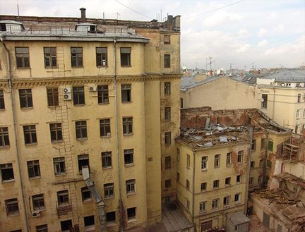Реконструкция гостиницы Центральная на Тверской улице